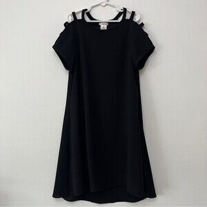 Sally Miller Couture Black Aubrey Girls Dress M